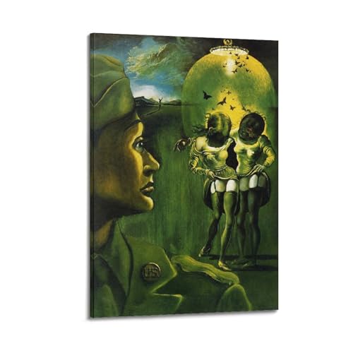 Poster d'art mural moderne Salvador Dali grand format 60x90 pour chambre