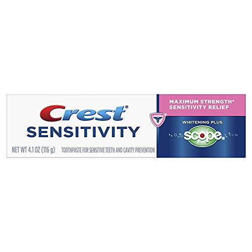 Crest Sensibilité soulagement douleur et dents blanches au Scope menthe