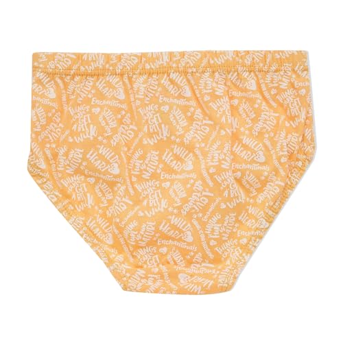 Image of Red Rose Kids Girls Cotton Printed Panty Pack of 6-Assorted