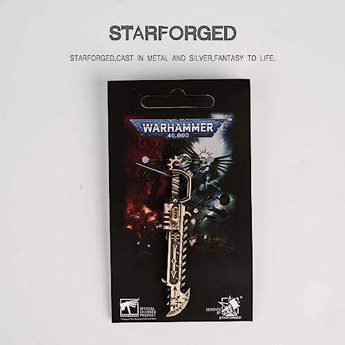 Image of Starforged Warhammer 40000 Thunderhammer & Thunderhead KeyChain Space Marines Astartes WH40 Jewelry