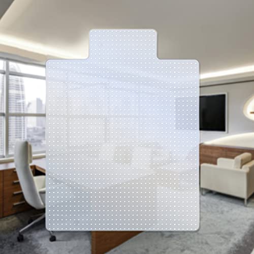 Office Clear Chair Mat For Hardwood Floor With Lip,36 * 48 Inches Transparent Pvc Floor Protector For Hard Floor Heavy Duty Effective Grip Slip Resistant, Easy To Clean #TOP4