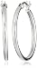 Sterling Silver 2mm Round Tube Hoop Earrings