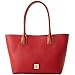 Dooney & Bourke Handbag, Pebble Grain Small Russel Tote - Red