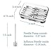Ball Pump Needles for Sports Balls - Basketball Inflator Needle for Ball - Air Pump Needle for Soccer Rugby Football Volleyball Balls - Ball Pump Inflation Needle Pack of 30 Adapter with Storage Box