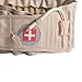 Inflatable Lumbar Support Belt for Lifting - Adjustable Back Brace with Air Pump for Men and Women - Ergonomic Back Support for Work, Sports, and Posture Correction- Khaki Size M