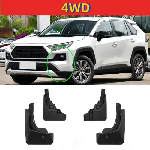 Garde-boue pour Toyota RAV4 4WD 2019-2024 bavettes auto