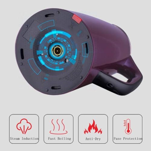 Hervidor eléctrico 2.2L acero inoxidable 1500W miniatura 3