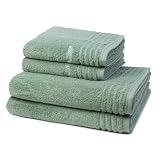 Vossen - 4 teiliges Frottier-Set - Vienna Style Supersoft (2 X Handtuch 2 X...