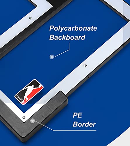 Hanging Lightweight Basketball Hoop For Office Bedroom Fence, Mini Portable Shatterproof Basketball Goal Over The Door, Indoor Outdoor Toy (Color : White) #TOP2