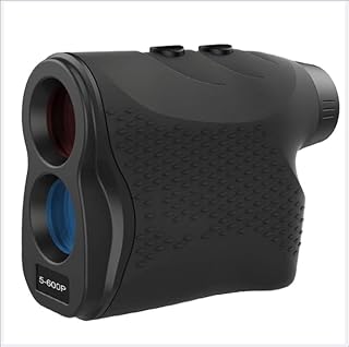 GUBAOPQLA Golf RangeFinder, 600/1000/1500,6X Magnification,Laser Binoculars,with Slope On/Off,Flag Lock with Vibration, 600 Meters/Yards Range Finder,Waterproof,600M