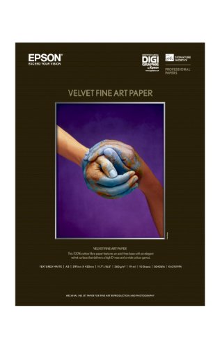【数量限定】セイコーエプソン Velvet Fine Art Paper (A3 Amazon.co.jp: セイコーエプソン Velvet Fine Art Paper (A3ノビ/20枚