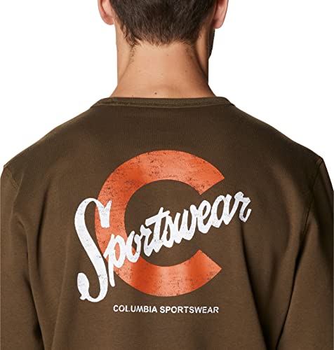 Image of Columbia Mens M Logo Fleece Crew