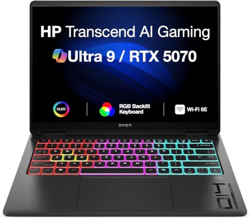 Image of HP OMEN Transcend AI Gaming Laptop 14.0 inch 120Hz OLED 2.8K Display