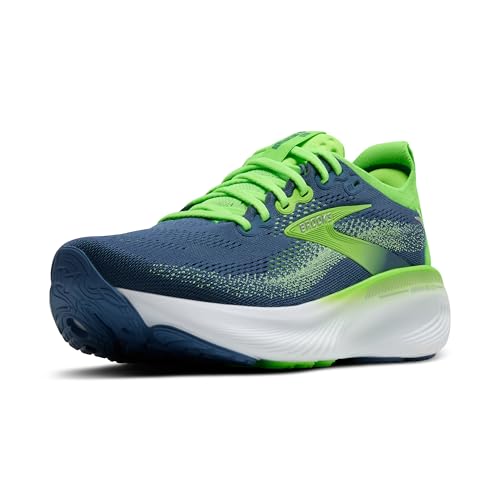 Brooks Men’s Adrenaline GTS 25 Supportive Running & Walking Shoe - Green/Moonlight/Phantom - 7...