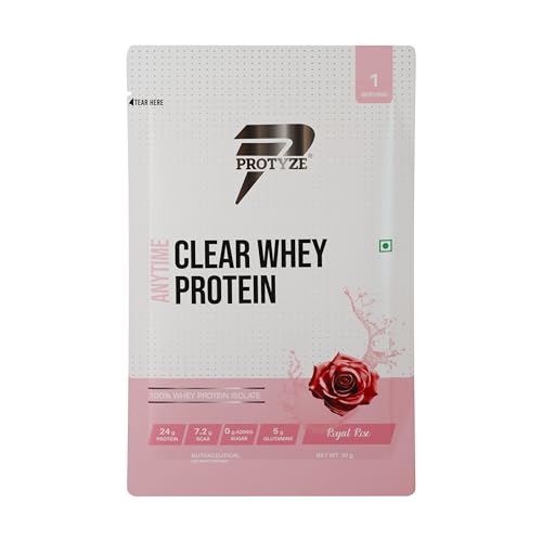 Image of Protyze Anytime Clear Whey Protein (5 Servings, Royal Rose)