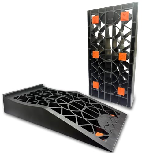 Portable Low Profile Car Ramps for Garage (2 PCS)