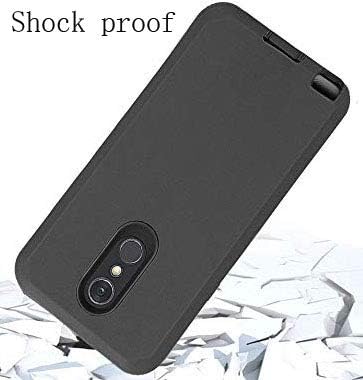 Annymall Case for LG Stylo 4 Plus Case with Built-in Screen Protector, Hybrid High Impact Resistant Rugged Full-Body Shockproof Tri-Layer Heavy Duty Case for LG Stylo 4/ LG Stylo 4 Plus (Black)