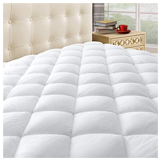 Taupiri King Quilted Mattress Pad Cover with Deep Pocket (8"-21"), Cooling Soft Pillowtop Mattress Cover, Hypoallergenic Down Alternative Mattress Topper