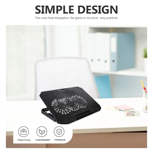 Base enfriadora Lurrose para portátil con ventilador USB miniatura 4