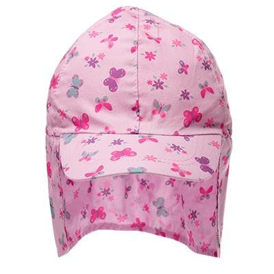 A2Z 4 Kids Sombrero de verano de algodón para bebés y bebés, con visera y solapa, para niños
