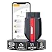 Produktbild ANCEL OBD2 Bluetooth 5.0 Adapter Diagnosegerät Auto USB Scanner Tool, Code Stecker Leser OBDII KFZ Diagnose für iPhone, iPad & Android, Exklusive Kostenlose APP mit Batterietest, Reiseanalyse