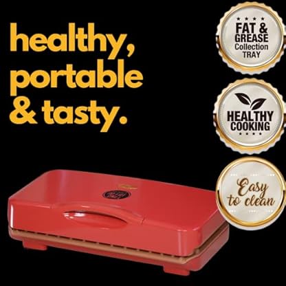 Kontaktgrill BEST DIRECT No Fat Grill, Panini Grill, Sandwich Maker, Technologie Antihaft Beschichtetes, Grillen Sie… – Bild 7