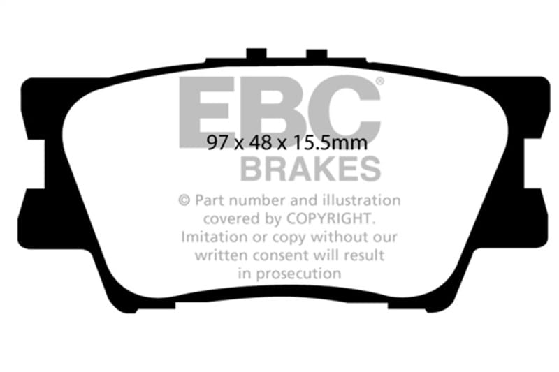 Image of EBC Brakes DP21793 Greenstuff 2000 Series Sport Brake Pad