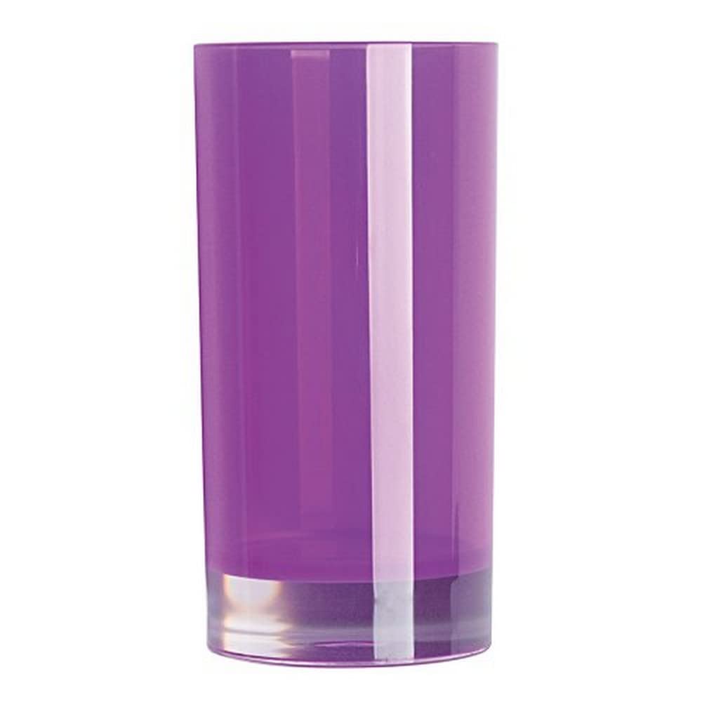 Excelsa Toothbrush Tumbler, Purple, 6.3 x 13 cm