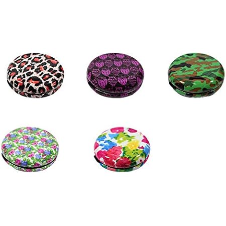 takestop® Portamonete in Alluminio CC3739 Porta Monete Antiurto  INFRANGIBILE Wallet Teschio Zampe Leopardato Mimetico Pois Fantasia Colore  Casuale : Amazon.it: Valigeria