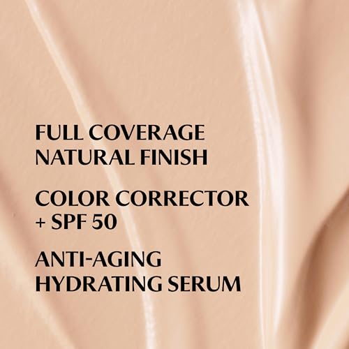 Image of IT Cosmetics CC+ Cream - Natural Full Coverage Foundation With SPF 50+, Color Corrector & Anti-Aging Hydrating Serum, Hyaluronic Acid + Peptides, Lightweight Up To 24H Wear, All Skin Types
