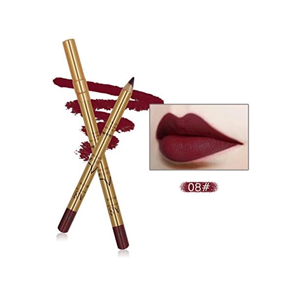 Wismee-Lip-Liner-Pencil-Set-8-Colors-Professional-Matte-Lipliner-with-Sharpener-Waterproof-Long-Lasting-Smooth-Natural-Filler-Contour-Shaping-Lip-Makeup-for-Woman-Soft-Lip-Liner-Pen-Makeup-Cosmetic Wismee Lip Liner Pencil Set 8 Colors Professional Matte Lipliner with Sharpener Waterproof Long Lasting Smooth Natural Filler Contour Shaping Lip Makeup for Woman Soft Lip Liner Pen Makeup Cosmetic