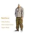 6 inch Action Figure Colthes,3 Pieces Set Casual Jacket,Vest and Pant,Miniature Clothing for Male Action Figure,1:12 Scale Figure Doll Clothing Suit. (Style A-Casual Outfit 02)