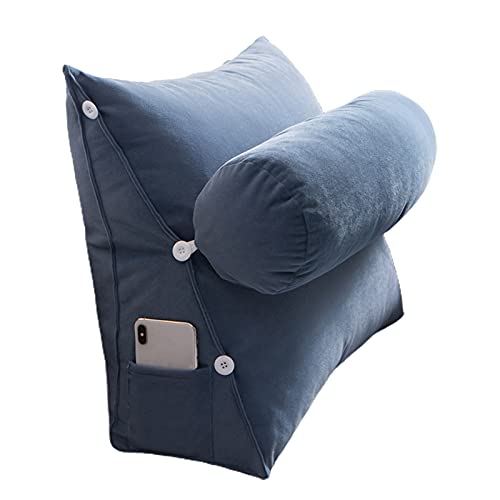 Oreiller de tête de lit surélevé chic et ergonomique en marron clair