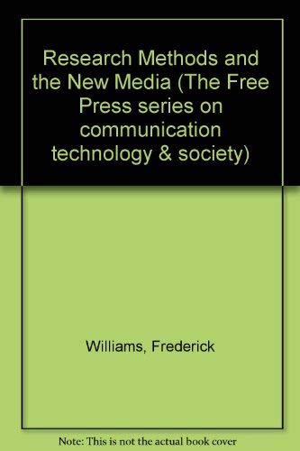 RESEARCH METHODS AND THE NEW MEDIA COMMUNICATIO... 0029353327 Book Cover
