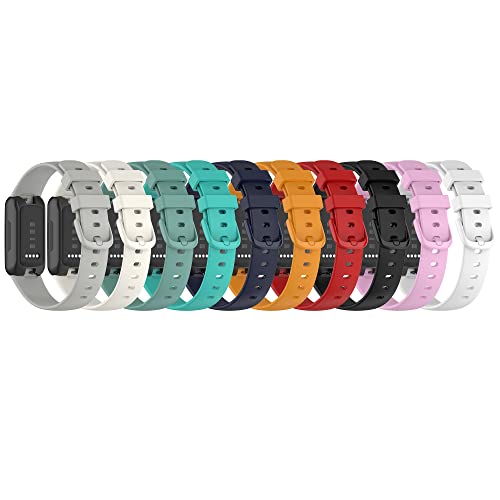 FitTurn 10 Pack Compatible with Fitbit Inspire 3 Bands Replacemen...