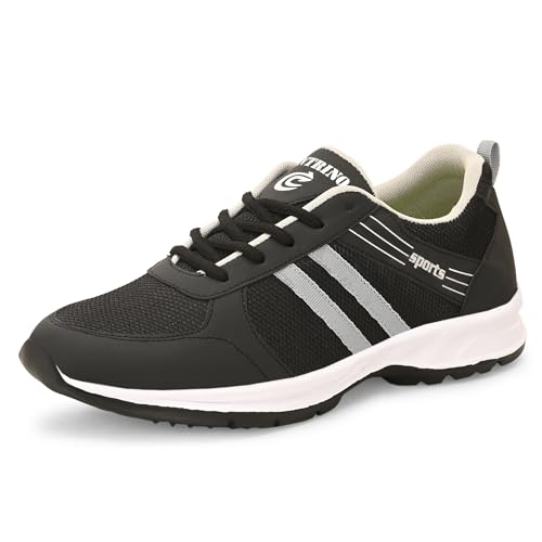 Image of Centrino Men's Sneaker Shoes Stylish | Shoes for Man Casual Sports | Lightweight Breathable Lace-Up Walking Shoes with Cushioned Insole | Comfortable Anti-Skid Canvas Sneakers for Men | Mens Shoes (9201)