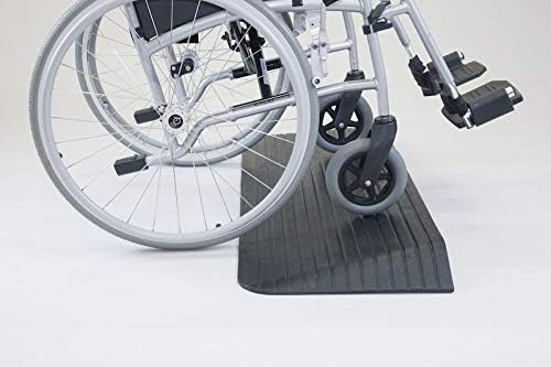 Rubber Threshold Ramp 3"/75mm - Scooter & Wheelchair Ramp - (75 x 900 x 460mm) The Ramp People