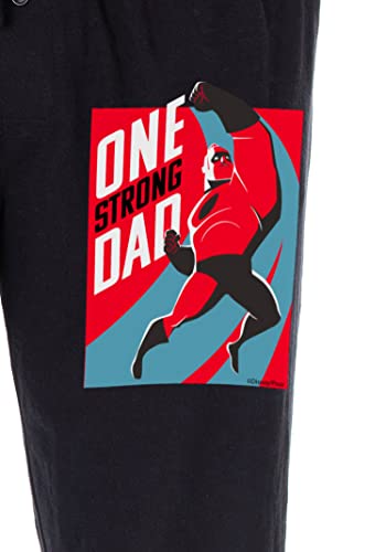 Disney Mens' The Incredibles One Strong Dad Father's Day Sleep Pajama Pants (XL)3