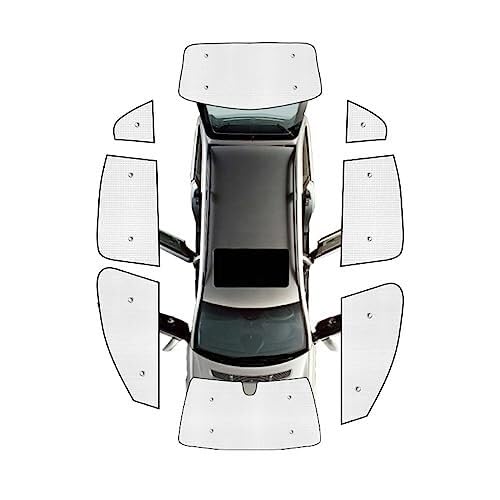Tendine Tendina parasole per finestrino auto per Touran 1T Mk1 2003-2015 (dimensioni: alluminio)