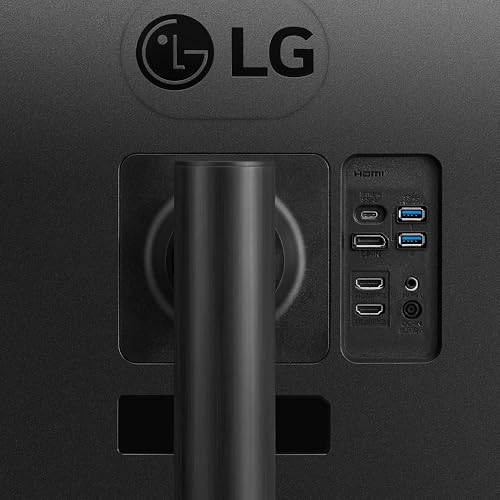 LG 34WR55QK-B 34-inch UltraWide WQHD (3440 x 1440) Curved Computer Monitor, 100Hz, 5ms, HDR10, Reader Mode, HDMI, DisplayPort, USB Type-C, Tilt/Height Adjustable Stand, Black - image 8