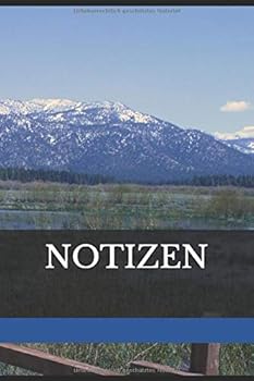 Handliches Notizbuch Journal Tagebuch Motto: BE FREE. / A5 / 100 Linierte Seiten / Sch?nes Entspanntes Natur-Gebirge-Motiv