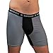 DryDudz Men's Hydro Tech Compression Short Gray-LG