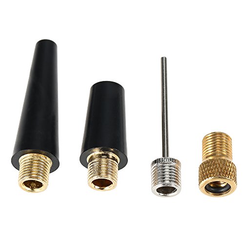 DECDEAL 4 PCS Adaptador De Bico De Agulha Kit Bomba De Inflação Da Esfera Da Bomba Da Agulha Kit Ada