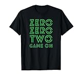 Pickleball Zero Zero Two Game On Green T-Shirt