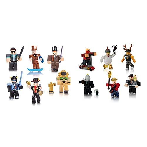 Roblox Action Collection - Legends of Roblox Six Figure Pack [Includes Exclusive Virtual Item] & Action Collection - Masters of Roblox Six Figure Pack [Includes Exclusive Virtual Item]
