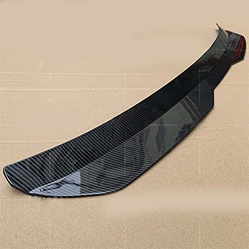 Voiture Becquets Spoiler à lèvres de toit arrière Fit pour Ford Focus 2013-2017 Spoiler à hayon pour Ford Focus ST MK3 2012-2018 Decoration d'aile de la queue de voiture ABS