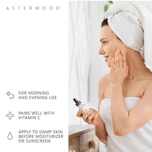 Asterwood HYALURONIC ACID SERUM 1 OZ Pure Hyaluronic Acid Serum For Face; Plumping Anti-Aging, Hydrating Facial Skin Care Product, Fragrance Free thumb #5