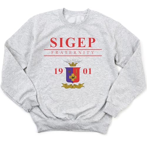 Sigma Phi Epsilon Sweatshirt - SigEp Iconic Crest Fraternity Crewneck Sweatshirt