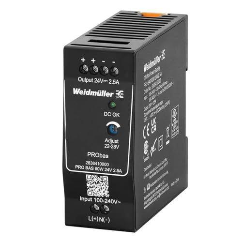 Alimentation 24V DC évitez les chutes de tension avec ce bloc 60W à vis