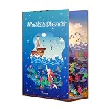 Tonecheer The Little Mermaid DIY Wooden Bookend, Creative Booknook, 3D Puzzle Decorative Bookshelf I